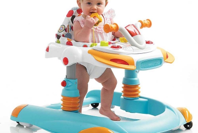 Will baby walkers and jumpers help my baby learn to walk?